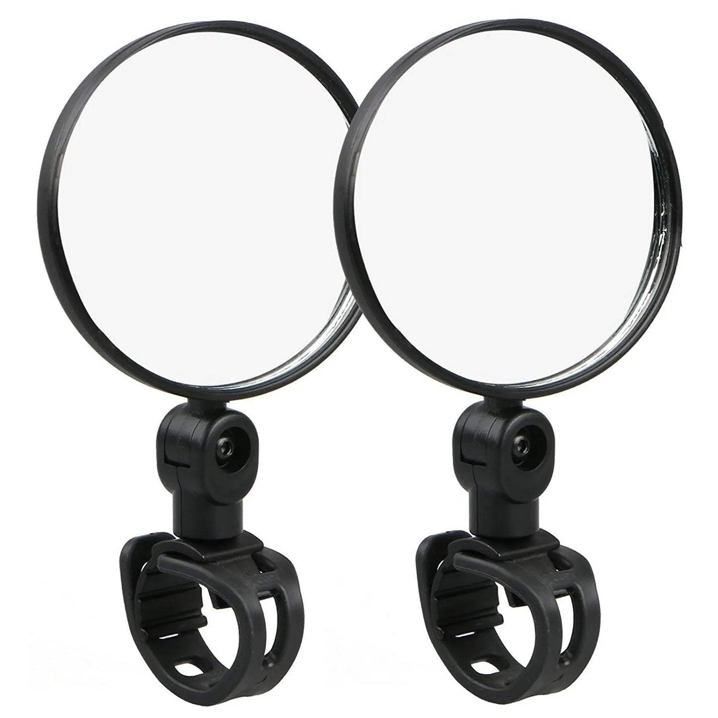 1/2PC Bike Mirror 360 Degree Adjustable Rotatable Handlebar Mirror