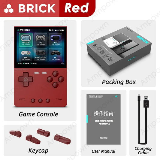 TRIMUI BRICK Handheld Game Console 3.2'' IPS Screen Trimui UI
