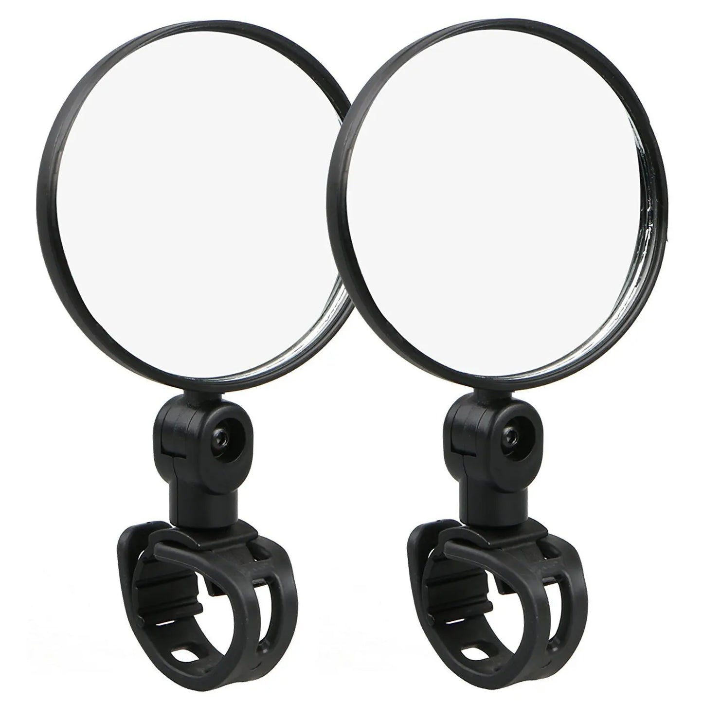 1/2PC Bike Mirror 360 Degree Adjustable Rotatable Handlebar Mirror