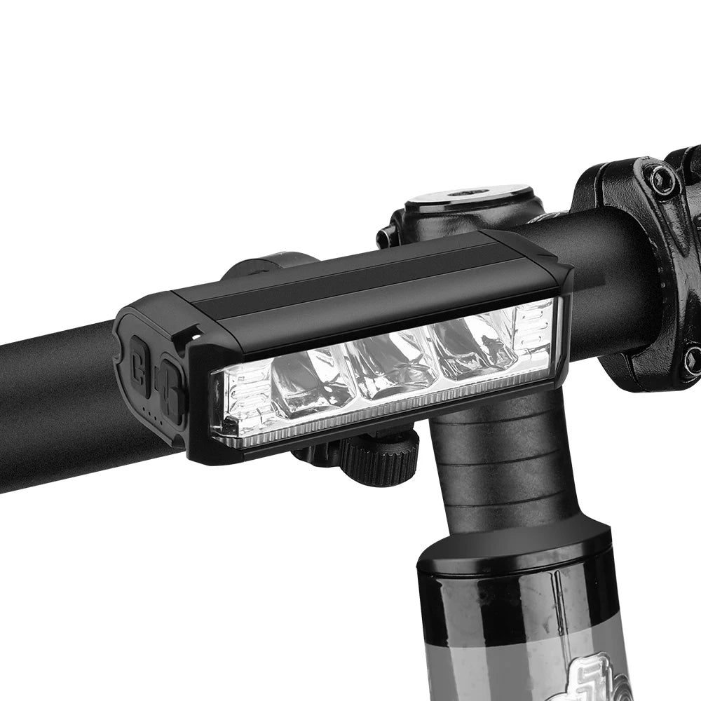 USB Rechargeable Bike Front Light for Night Riding/Cycling Safety Lamp
