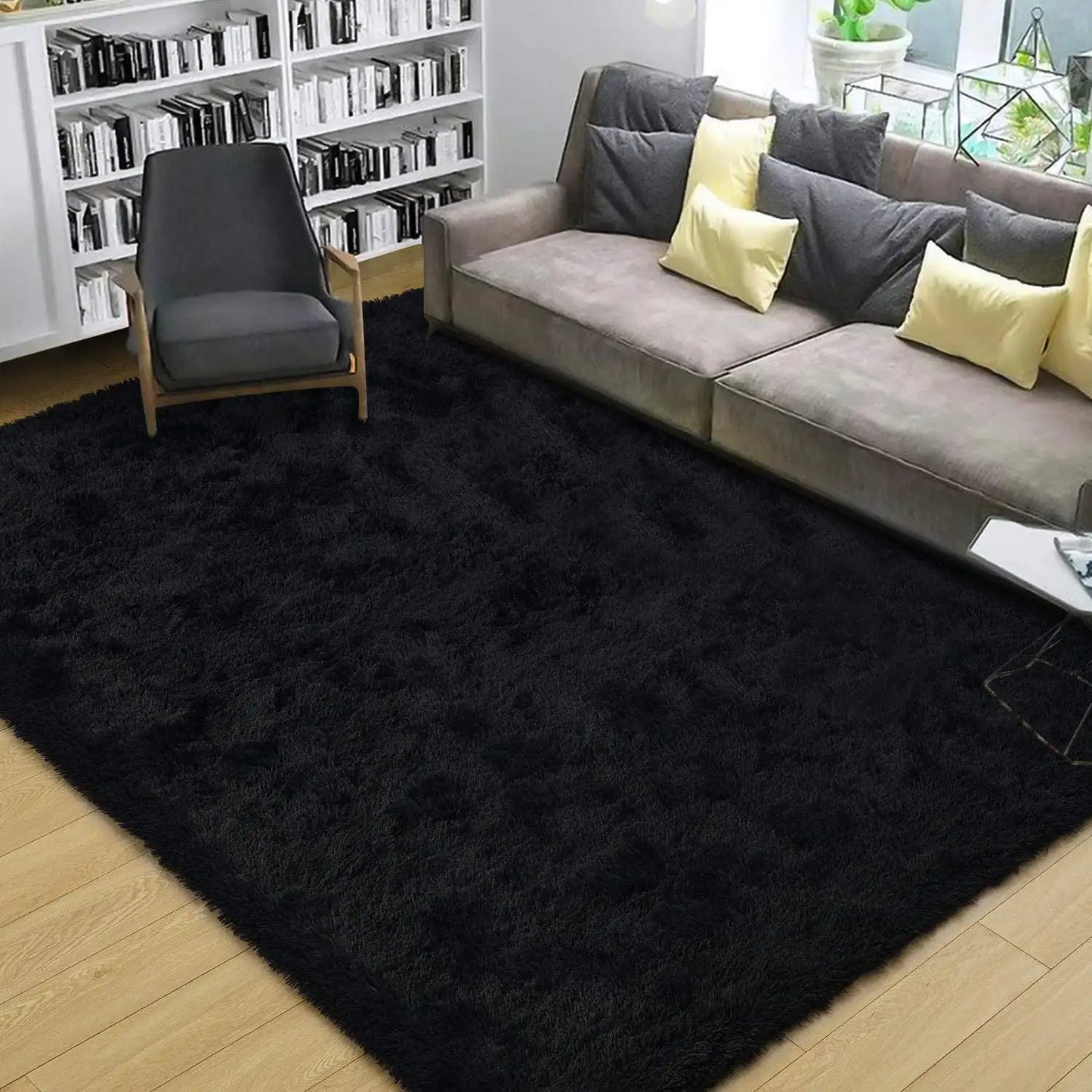 Fluffy Rugs for Bedroom Fuzzy Area Rugs Non Slip Decor