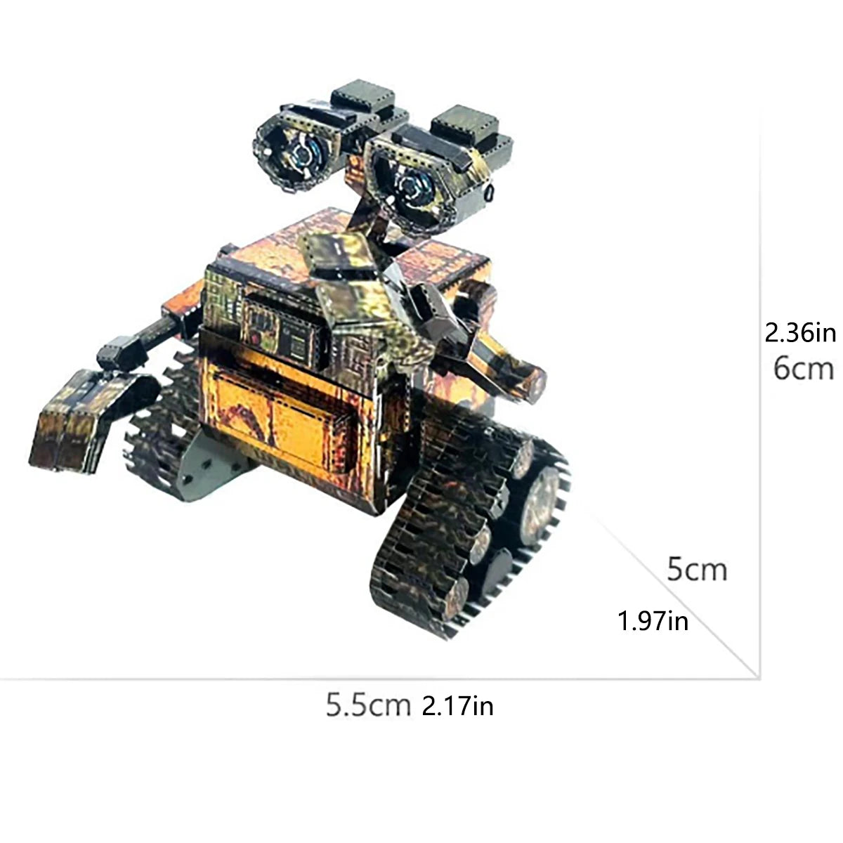 Wali 3D Metal Puzzle DIY Model Building Kit Adult Toys Gift