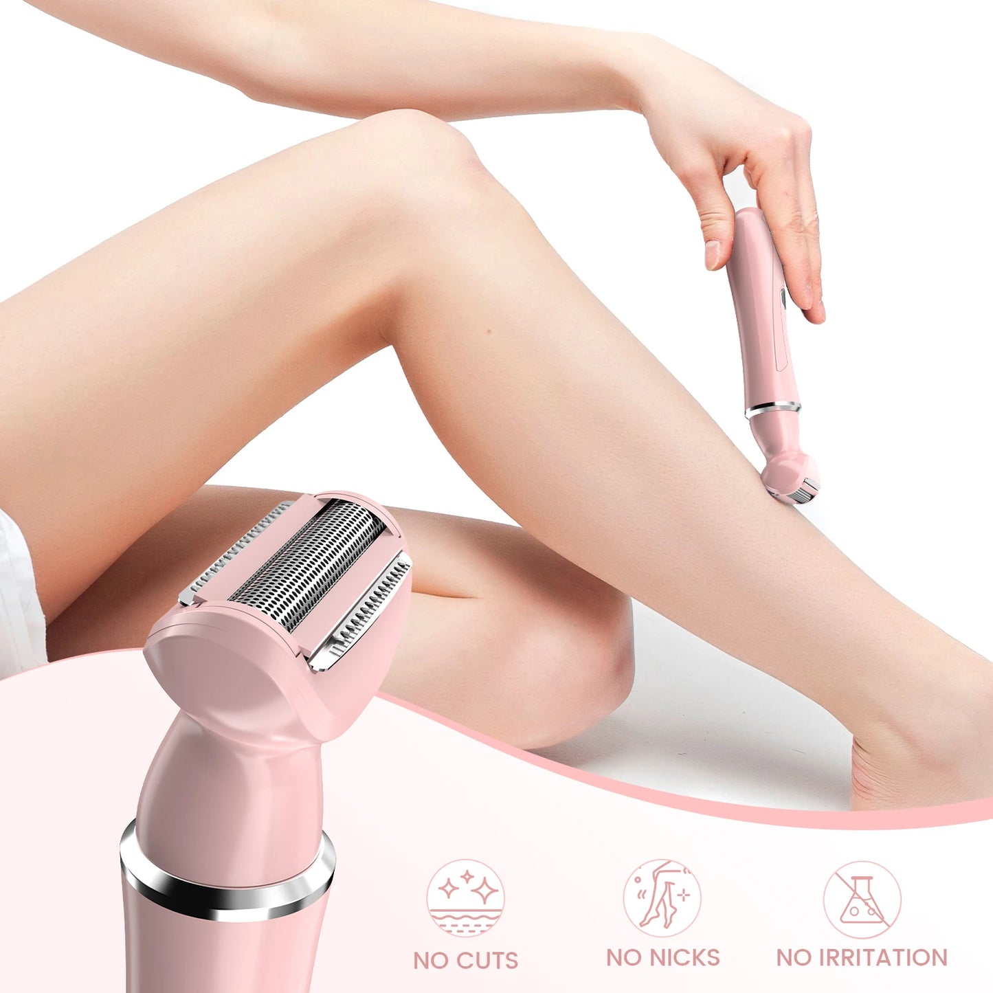 Sejoy 4 In 1 Electric Lady Shaver Portable Hair Removal
