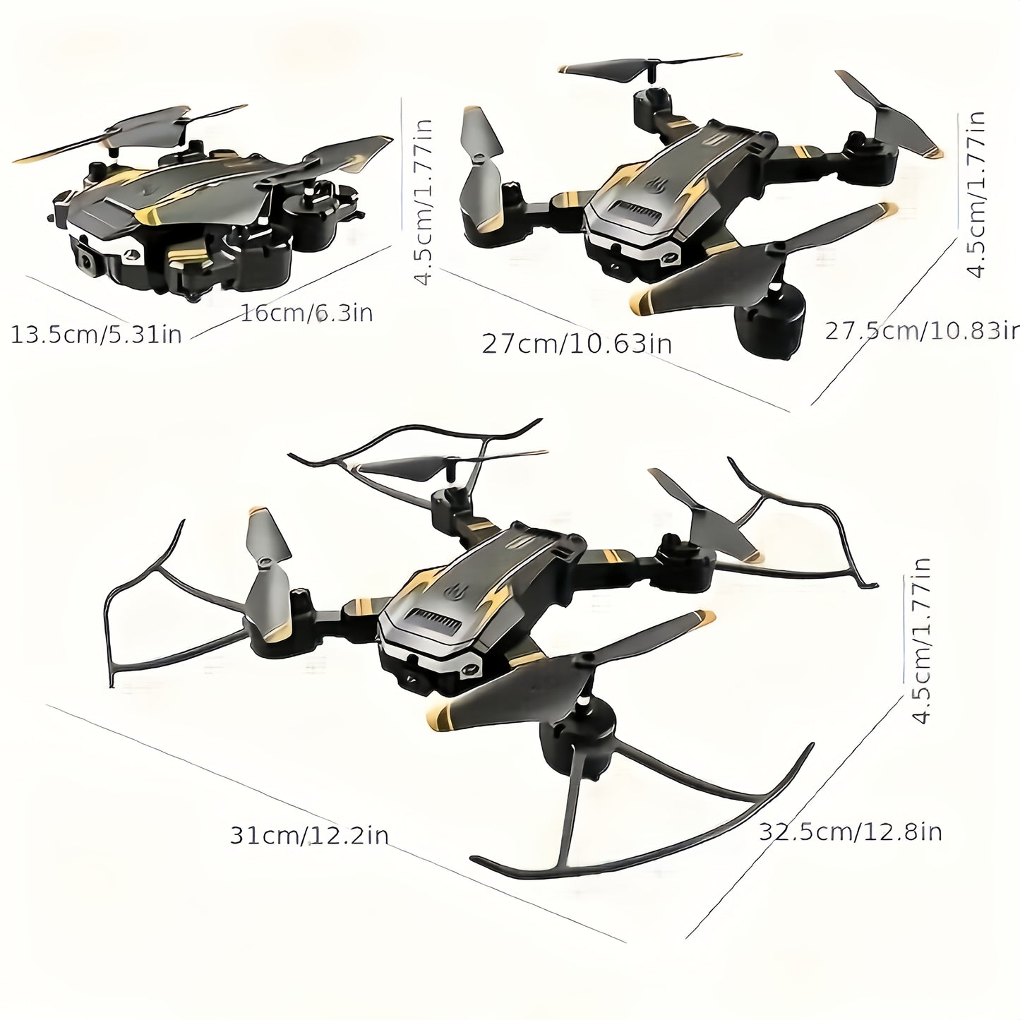 [FPV Professional Drone] FPV Video RC Quad-axis Drone 2025