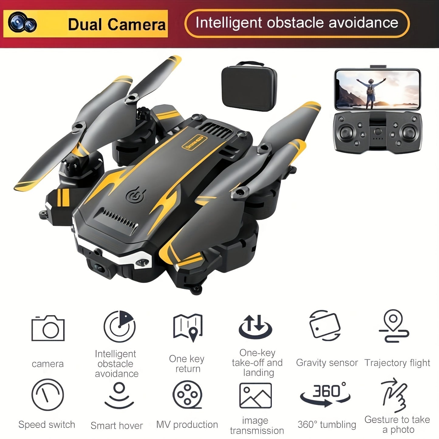 [FPV Professional Drone] FPV Video RC Quad-axis Drone 2025