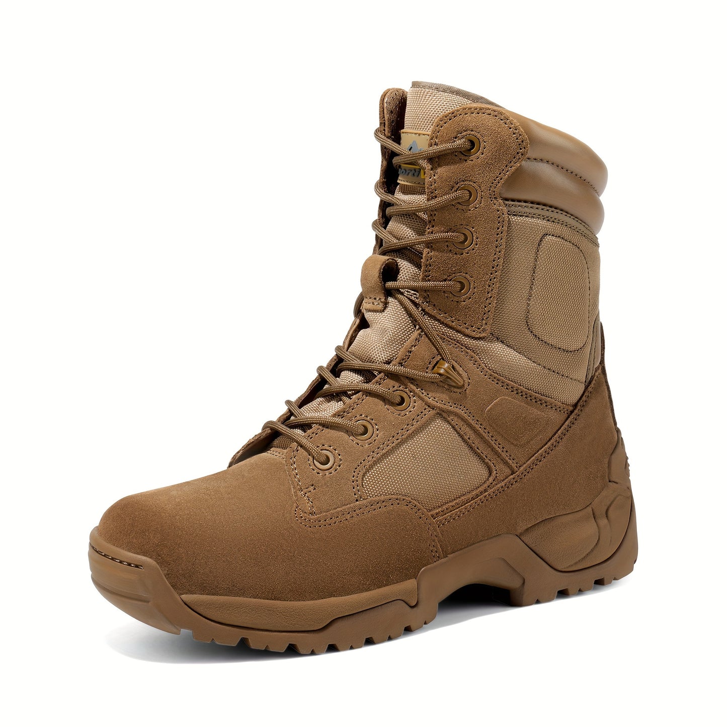 NORTIV 8 Men'S Solid Color Tactical Boots All-Season Hiking