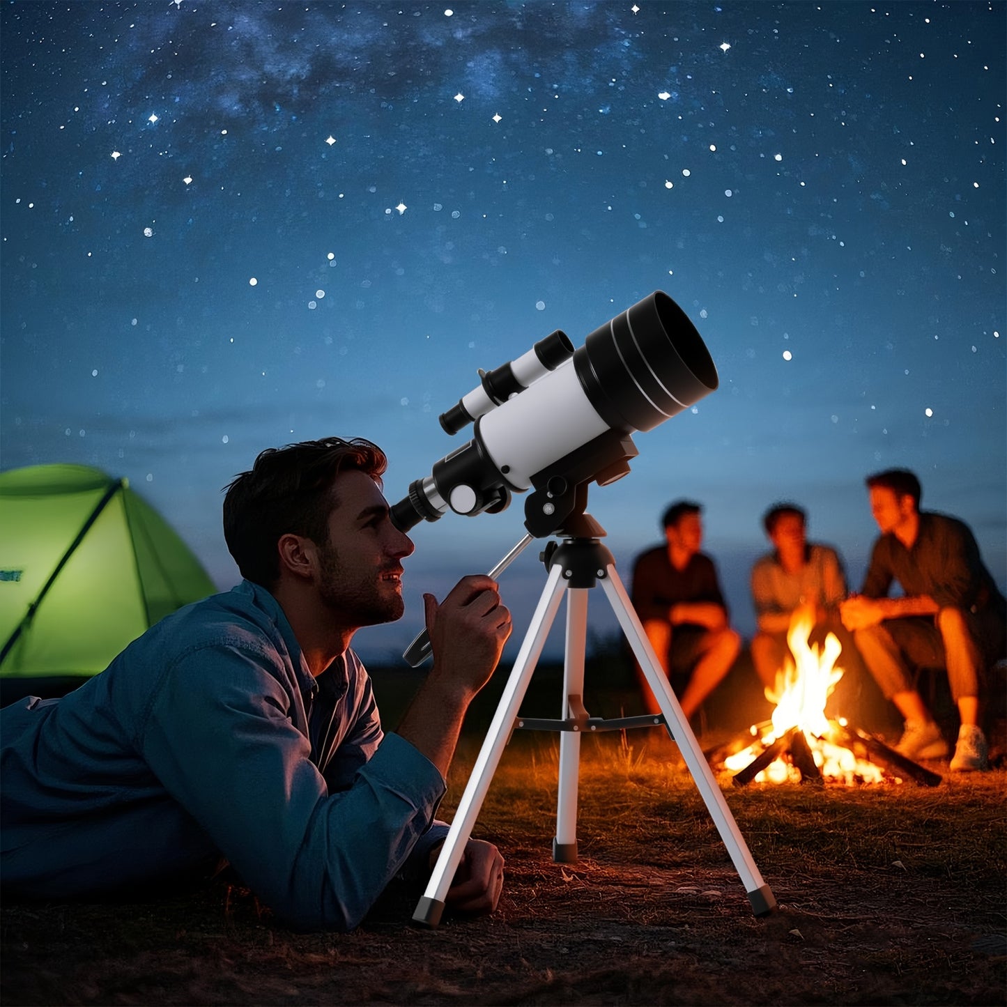 150X High Power Telescope 70mm Aperture for Adults