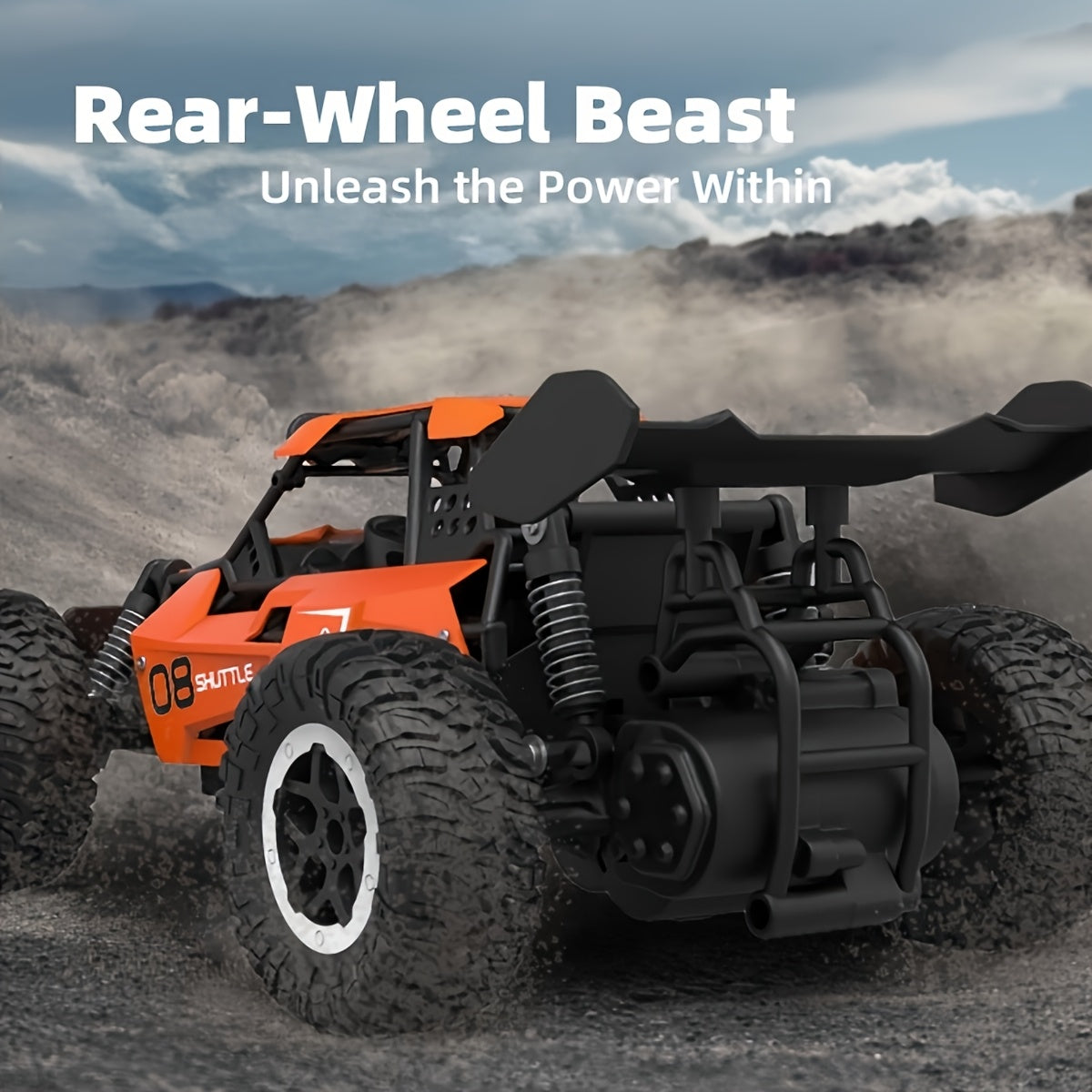Remote Control Off-Road Toy Car 1:16 Scale All-Terrain Fun