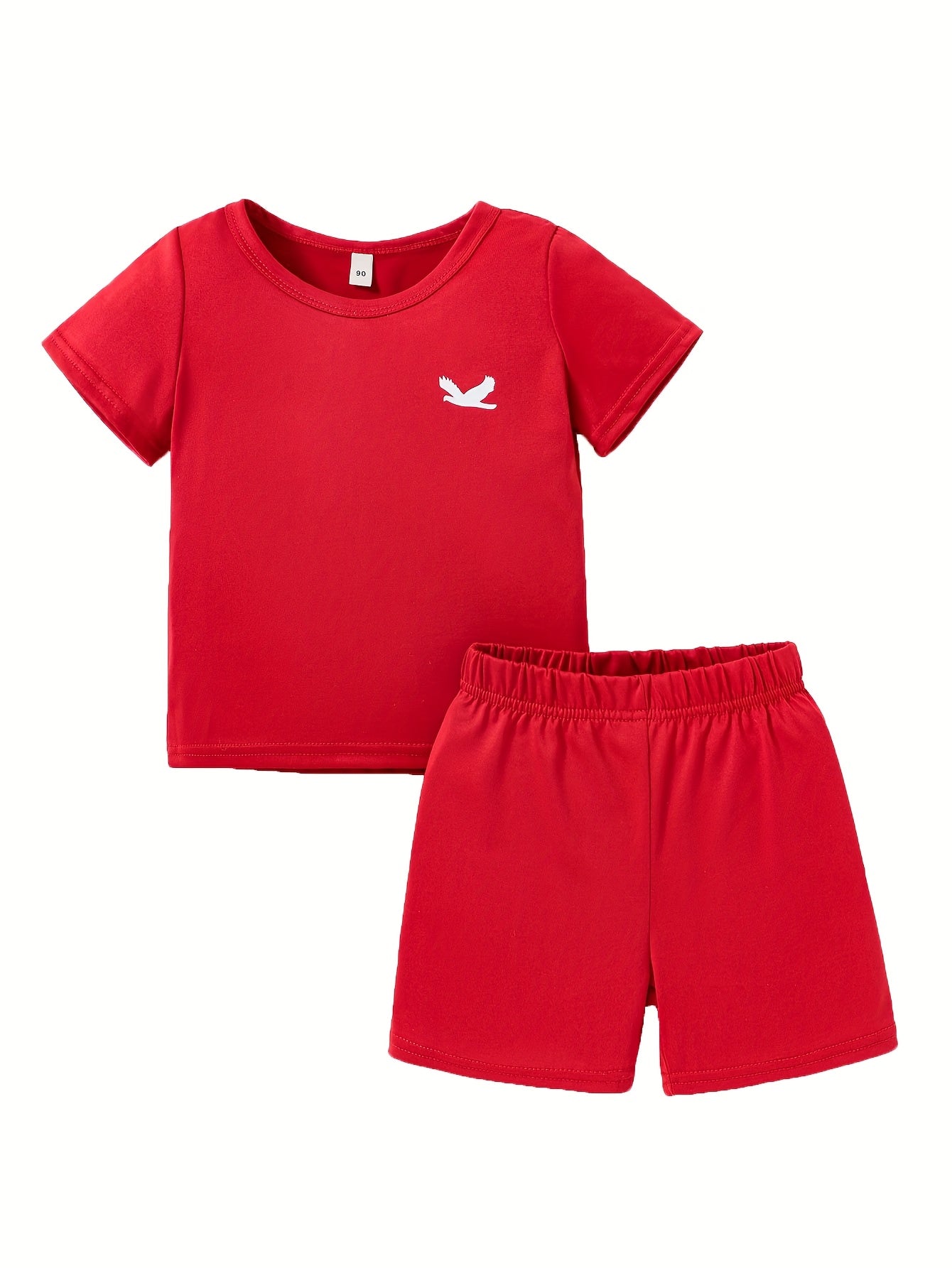 12pcs Boys' Casual Fashion Set, Summer Outfit 6 Tops 6 Shorts