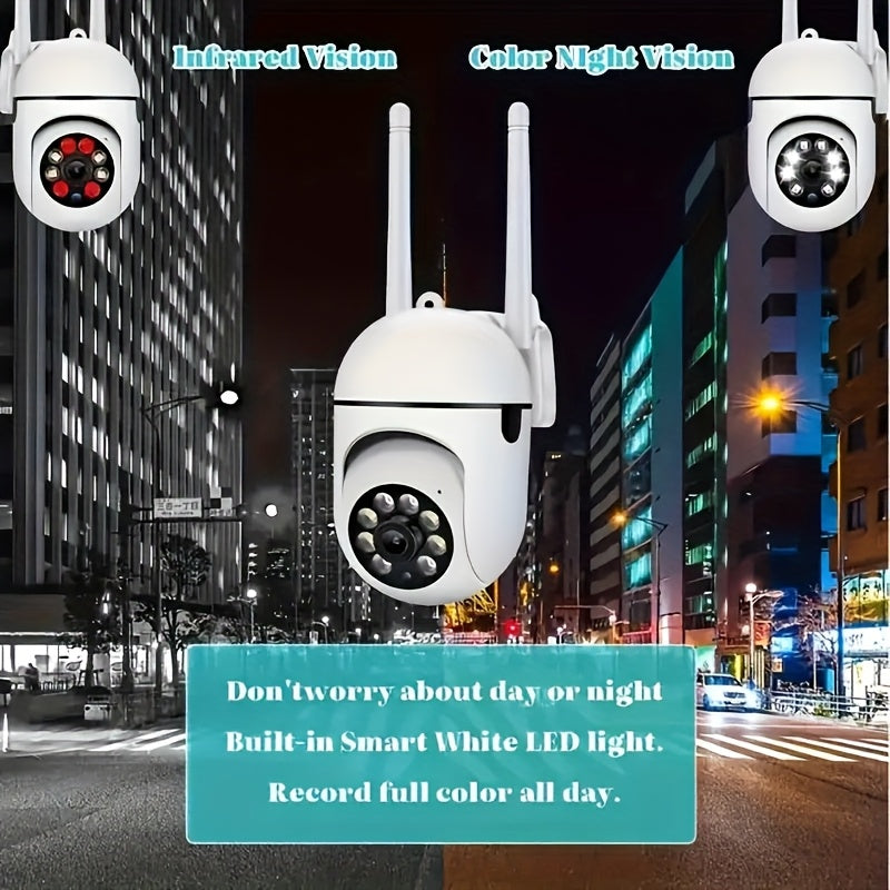 8pcs Smart Security Cameras for Home Surveillance System