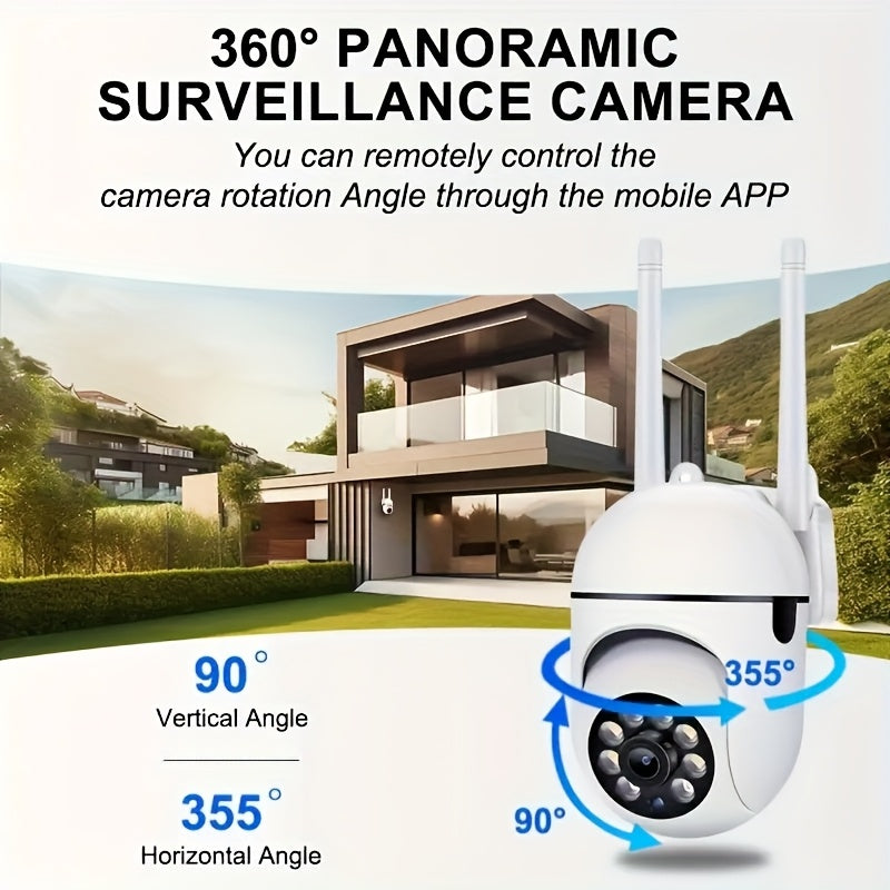 8pcs Smart Security Cameras for Home Surveillance System