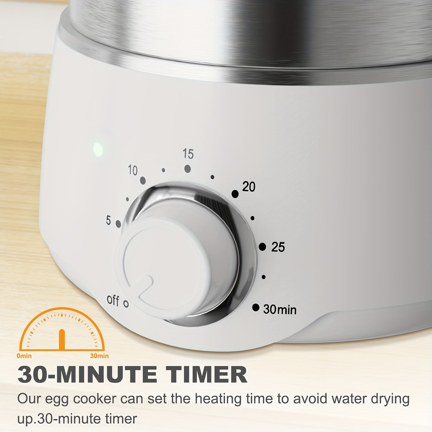 14 Egg Capacity Rapid Egg Cooker for Perfect Eggs Every Time
