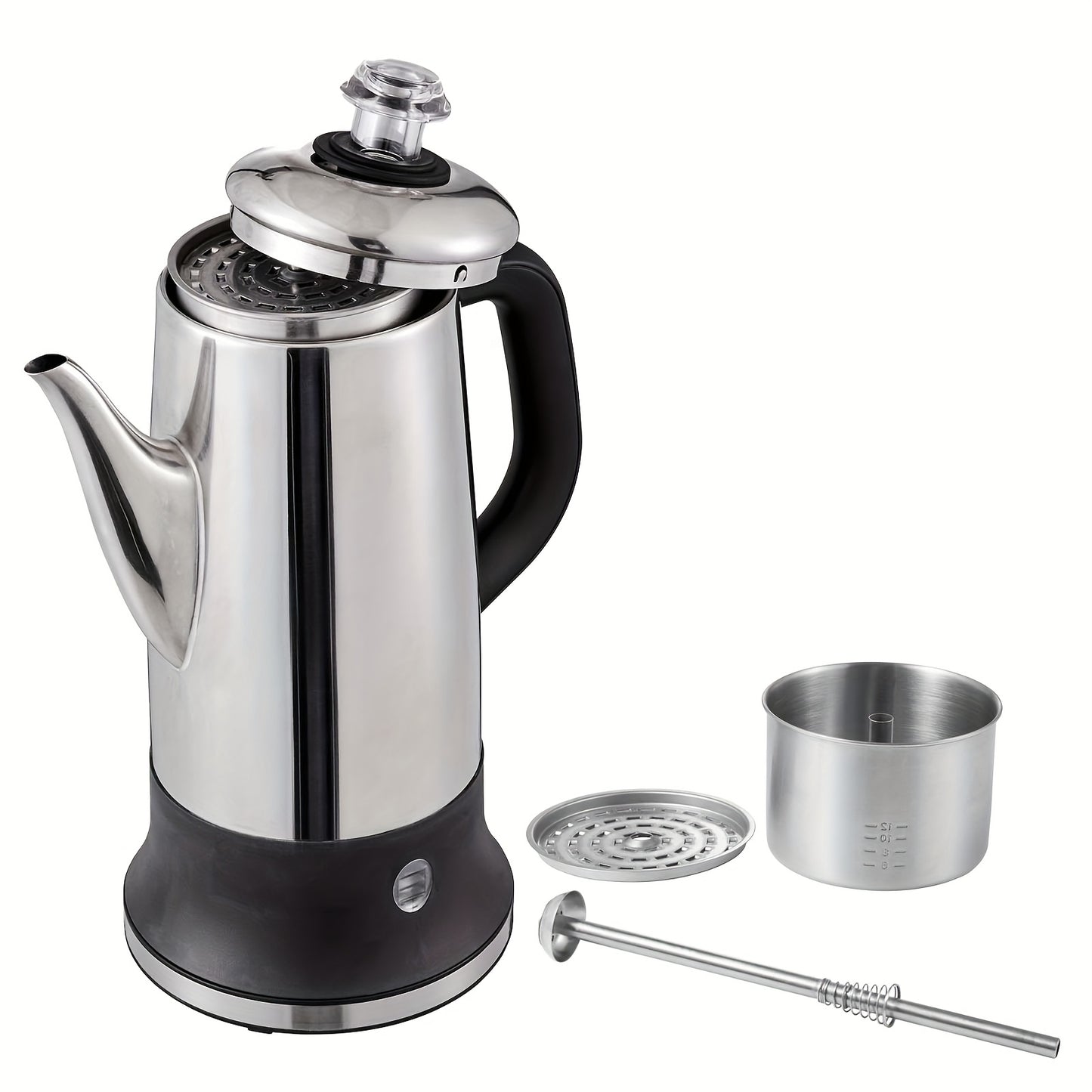 Stainless Steel Coffee Percolator Happybuy 12-Cup Maker