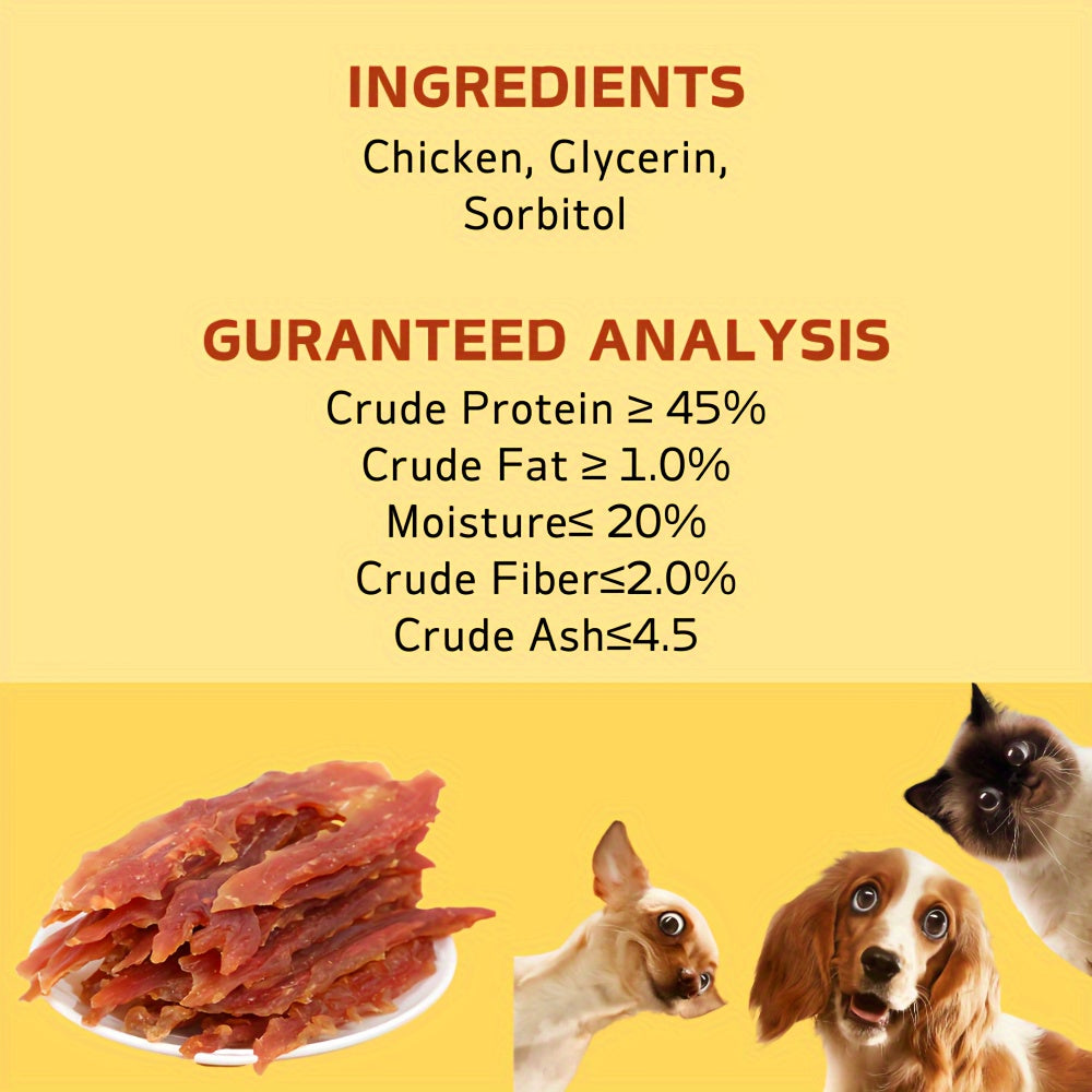 14.11oz 400g Mixed Flavor Series Dog Jerky Chicken and Duck Milk Chewy Treats High Protein Low Fat Long Lasting Durable Training Rewards for Small Medium and Large Dogs