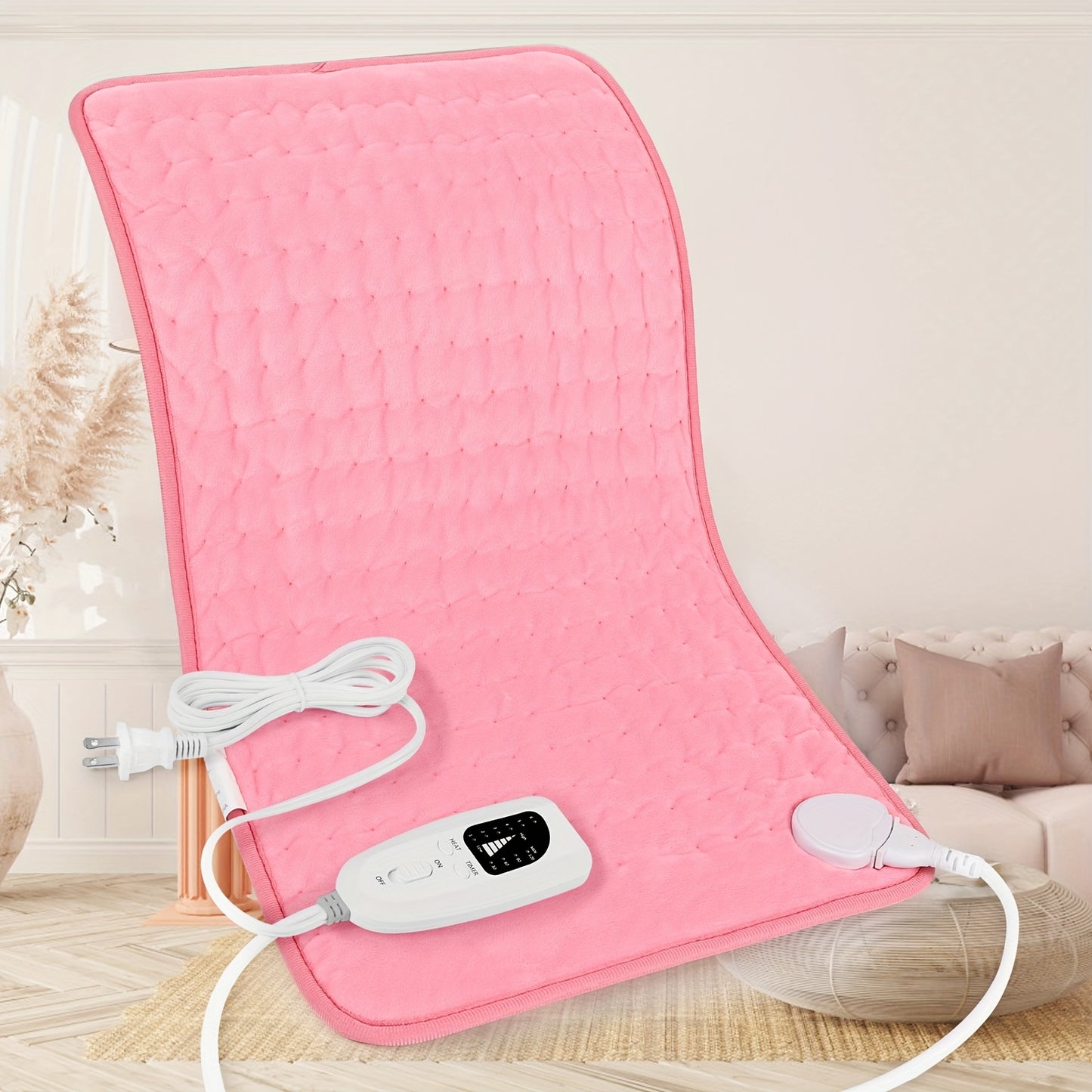 Extra Large Heating Pad Portable 24x12 Electric Heating Pad