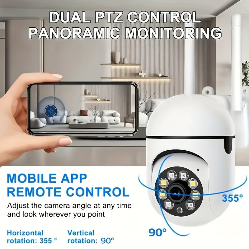 8pcs Smart Security Cameras for Home Surveillance System