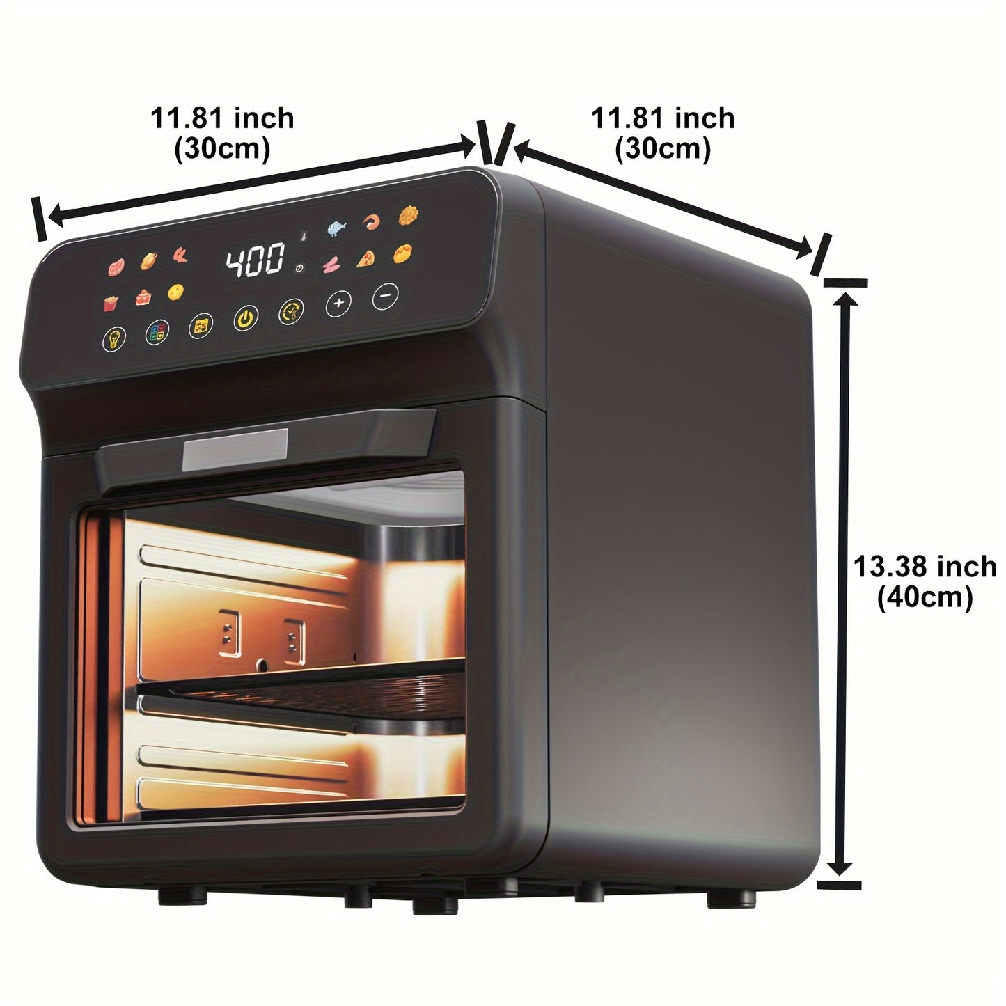 Bluebow 12QT Extra Large Convection Oven Air Fryer Combo