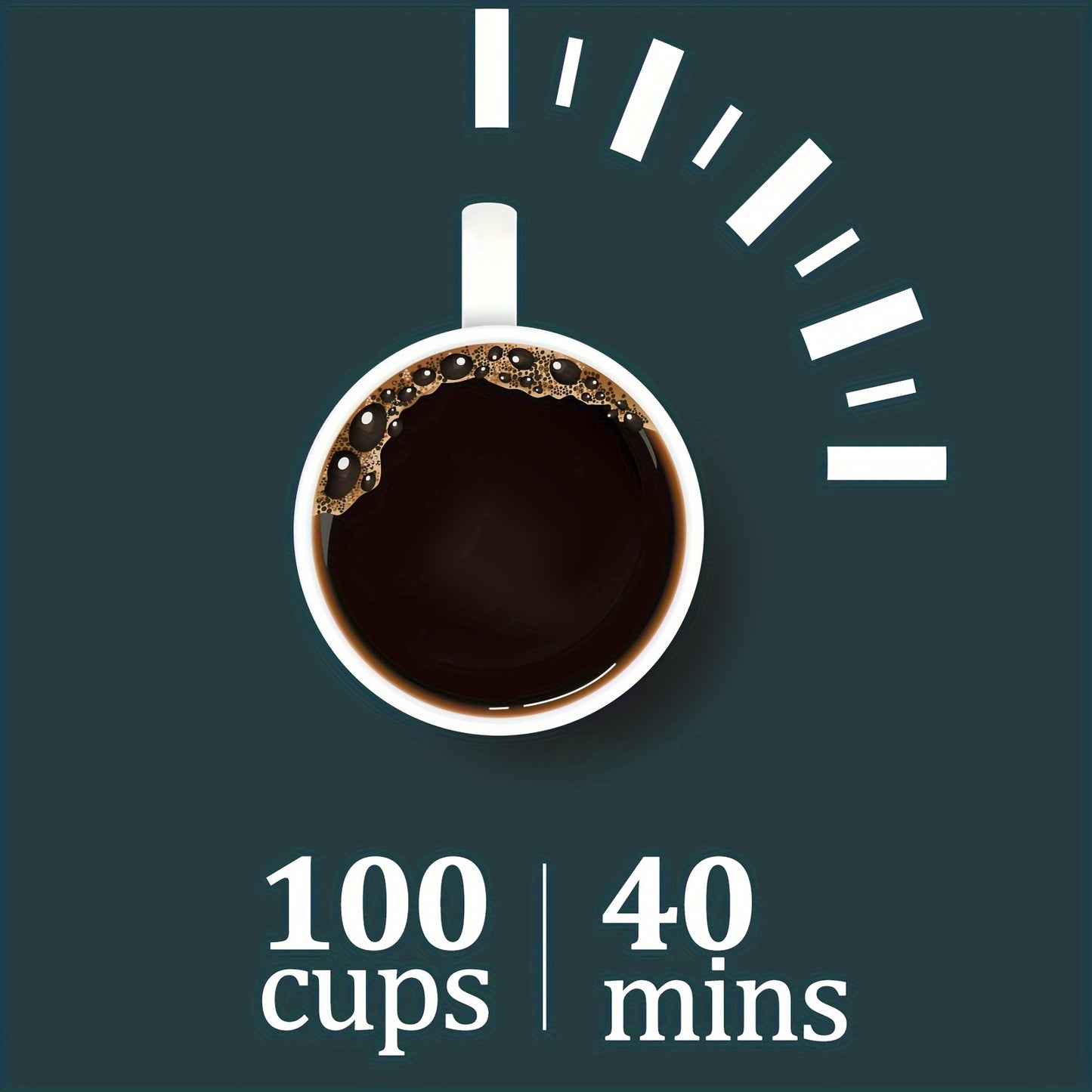 3.7 Gal 100 Cup Commercial Coffee Maker For Large Gatherings