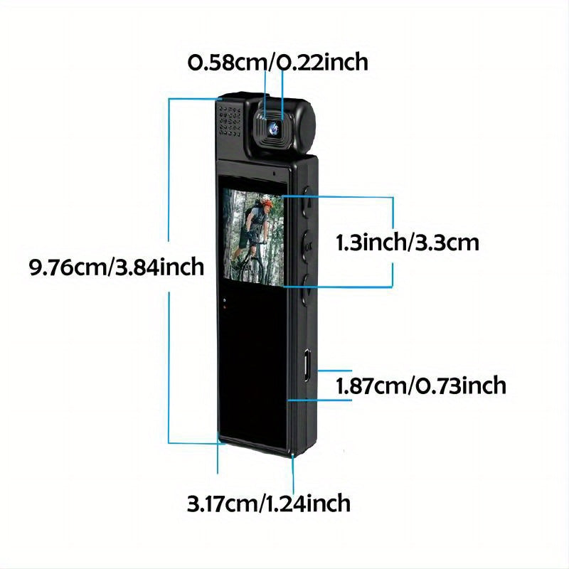 Smart Recorder - 1080P HD Handheld Pocket Camcorder