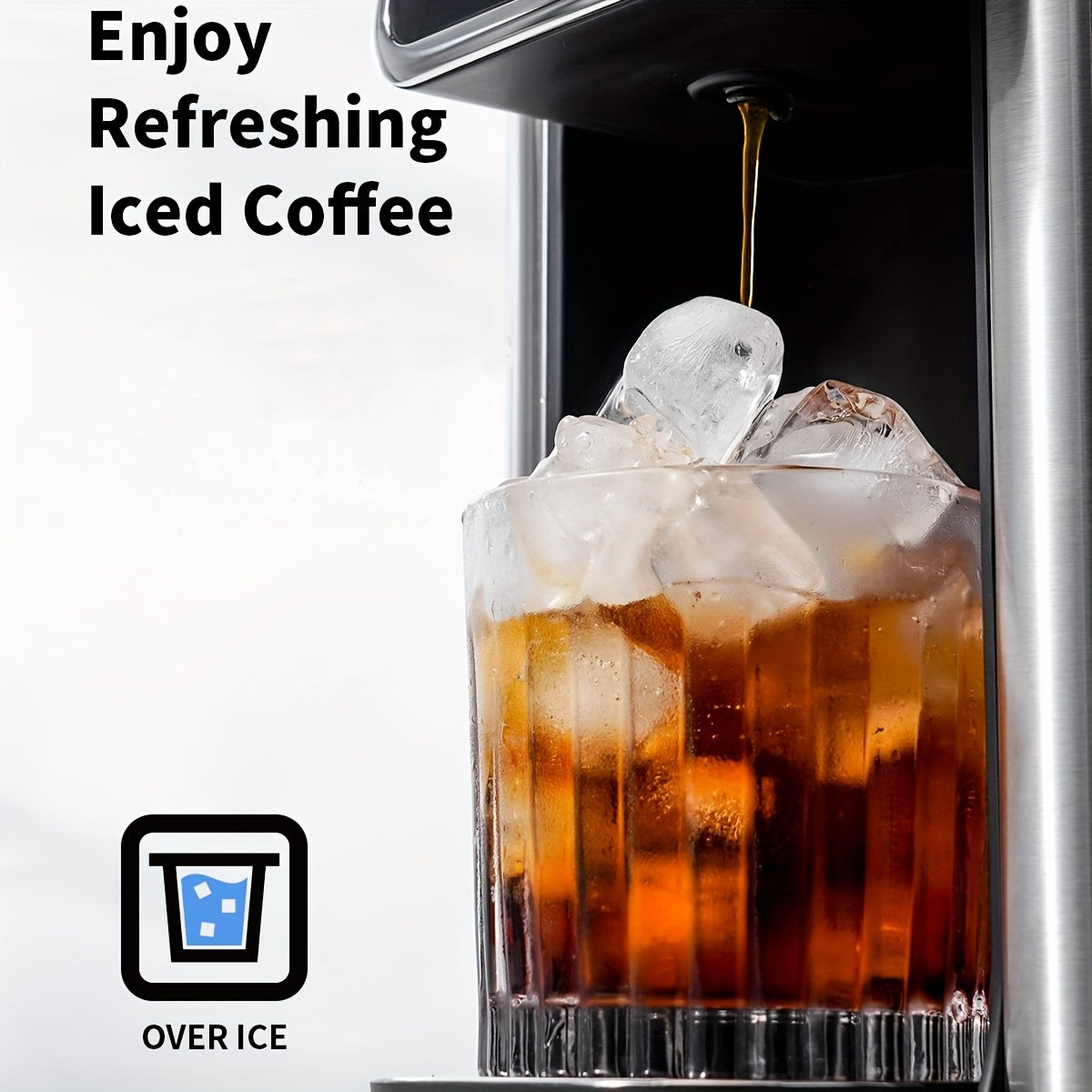 KIDISLE Bold Single Serve Coffee Maker with Touch Screen