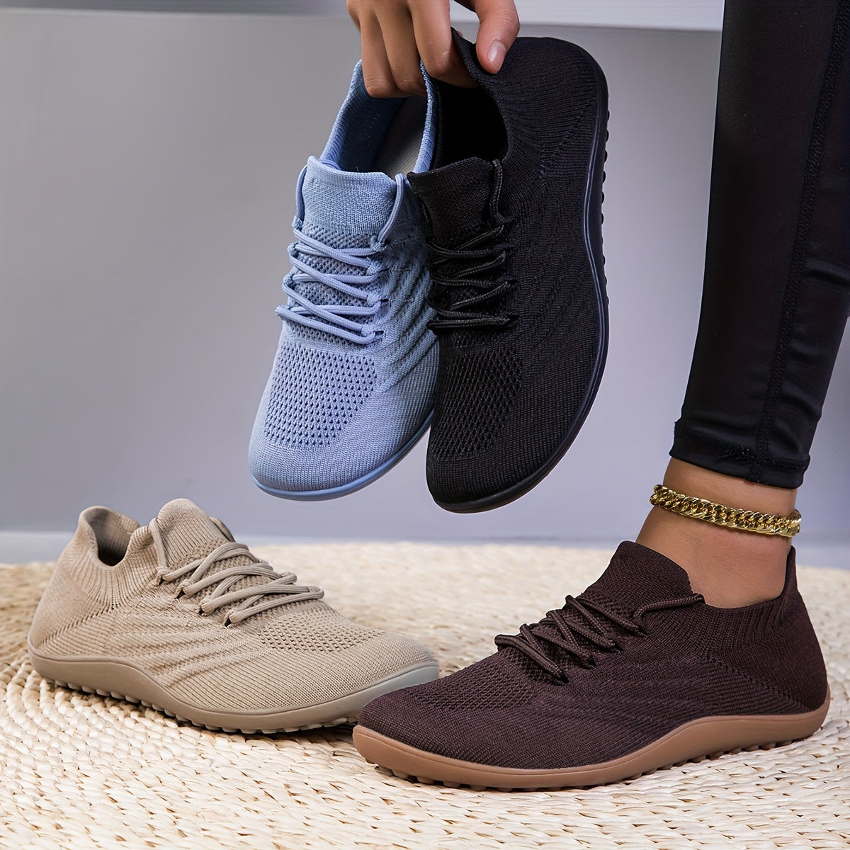 Ultra-Light Zero Drop Barefoot Sneakers - Women's Wide Fit