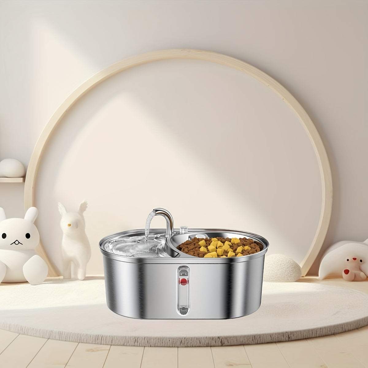 NPET 3.5L Large Pet Water Fountain USB 2-in-1 Dispenser