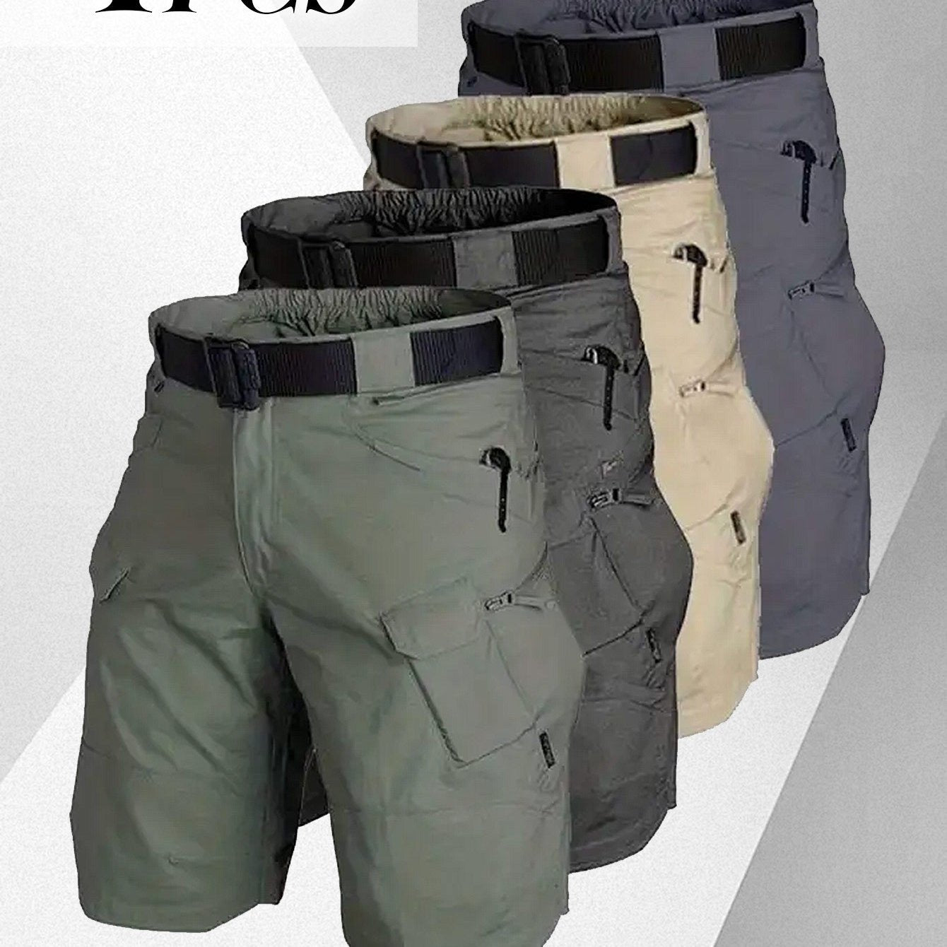 4 Pairs of Casual Shorts Quick to Dry and Breathable Sovtemp