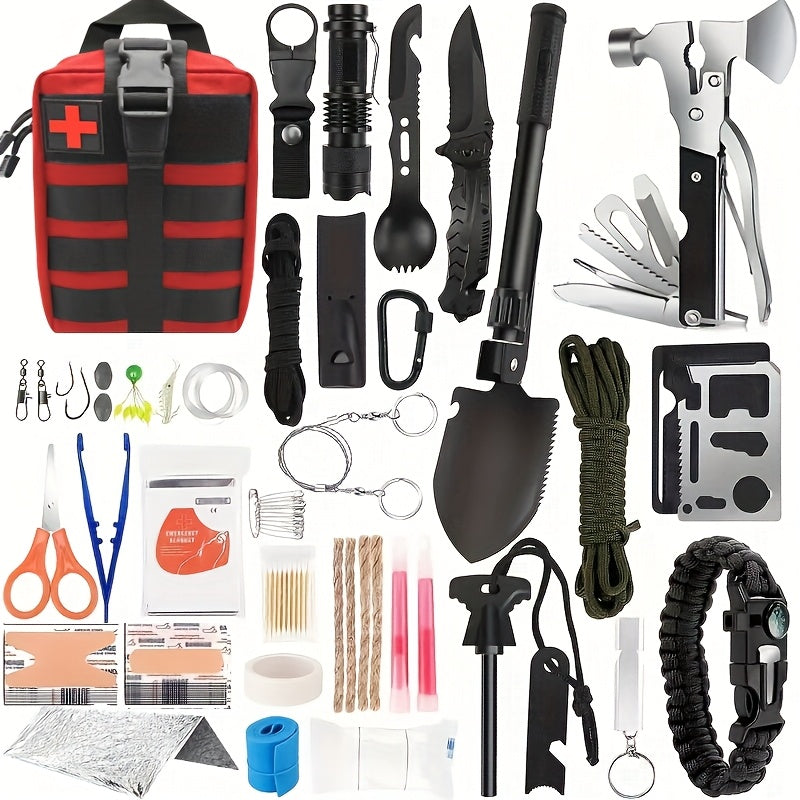 20pcs Insulation Blankets And 158pcs Survival Equipment