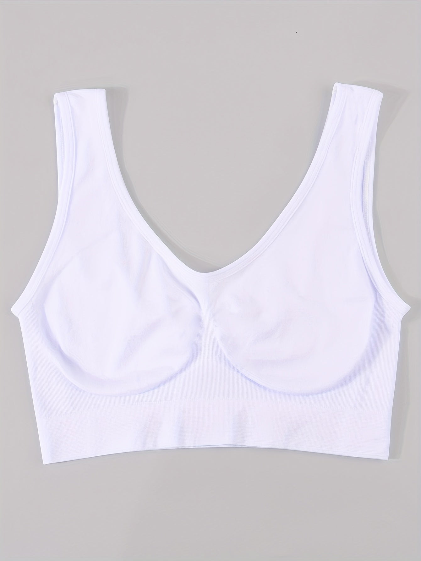 7pcs Women's Seamless High-Impact Sports Bras - Comfortable Breathable Running Exercise Bras - 7 Colors Available