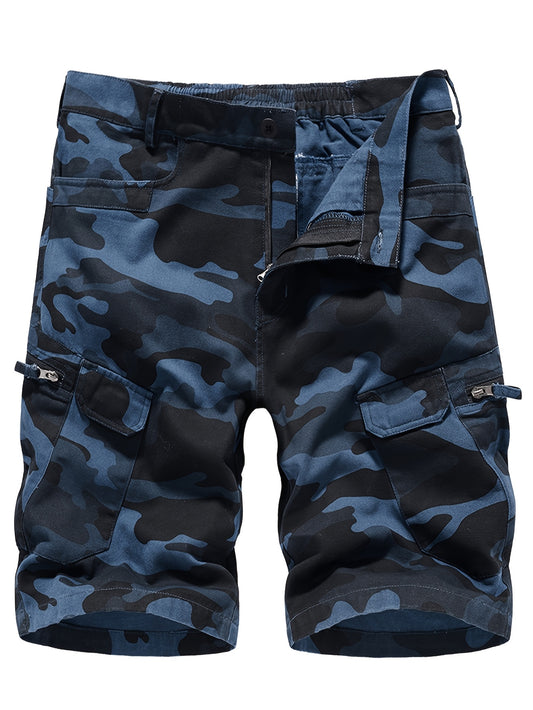 Keevoom Men's Work Shorts Camouflage Casual Summer Shorts