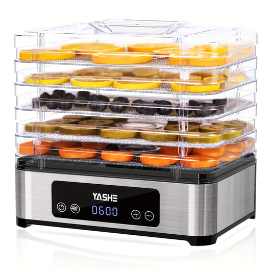 Food Dehydrator Machine - 5 Stainless Steel Trays 420W