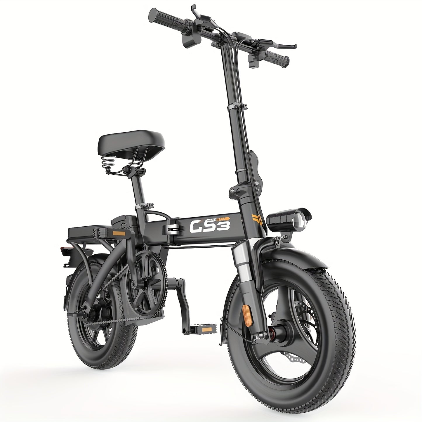740W Foldable Ebike for Adults 20MPH Max Speed 14 Inch Tire