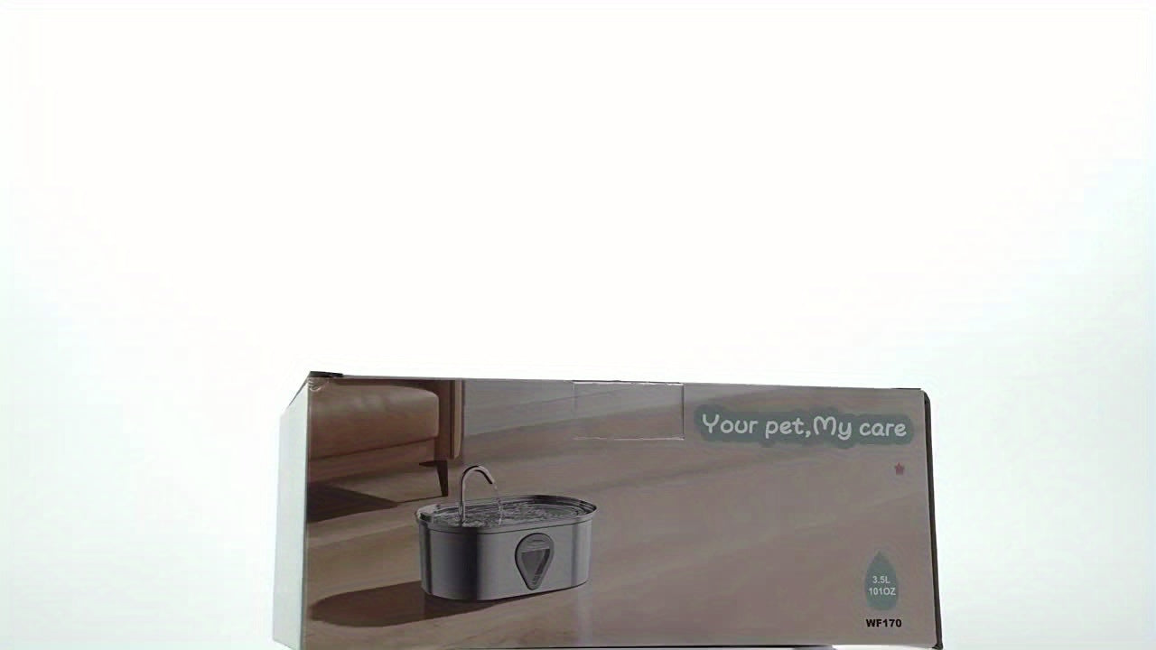 NPET 3.5L Large Pet Water Fountain USB 2-in-1 Dispenser